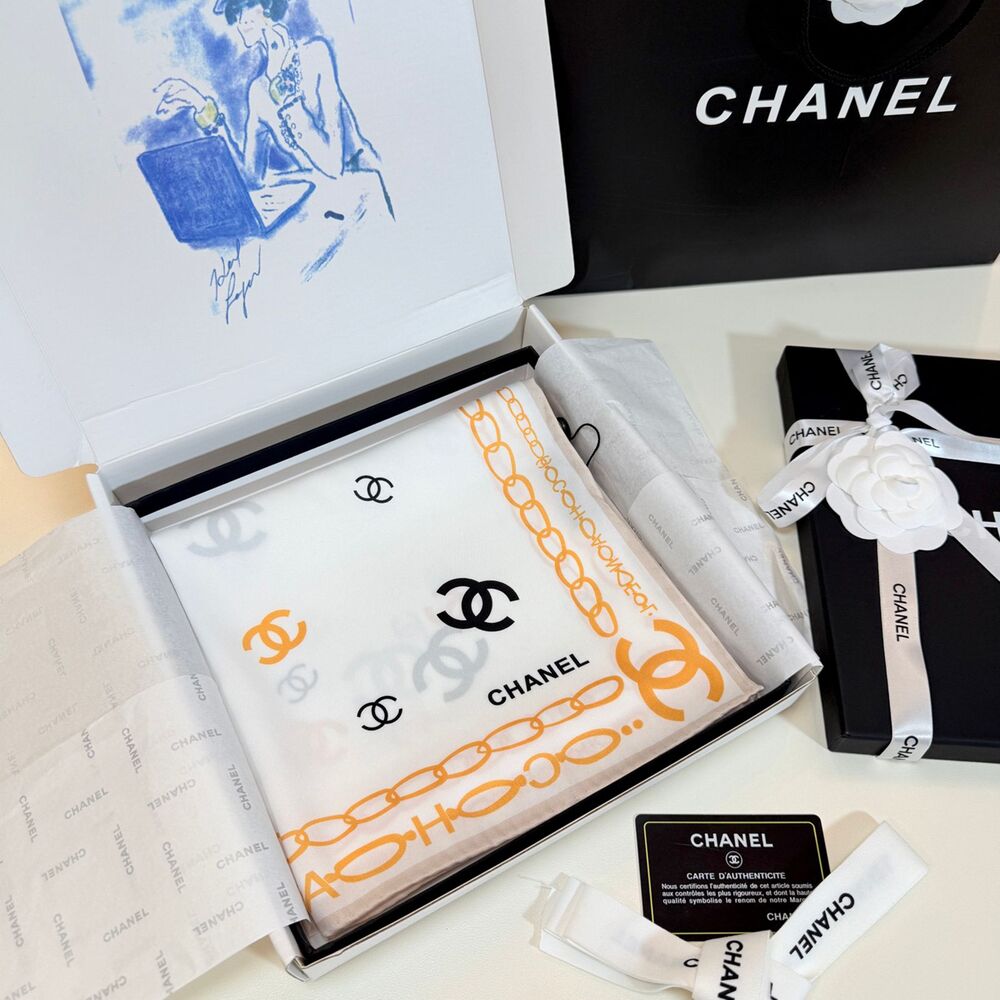 Chanel Silk Scarf